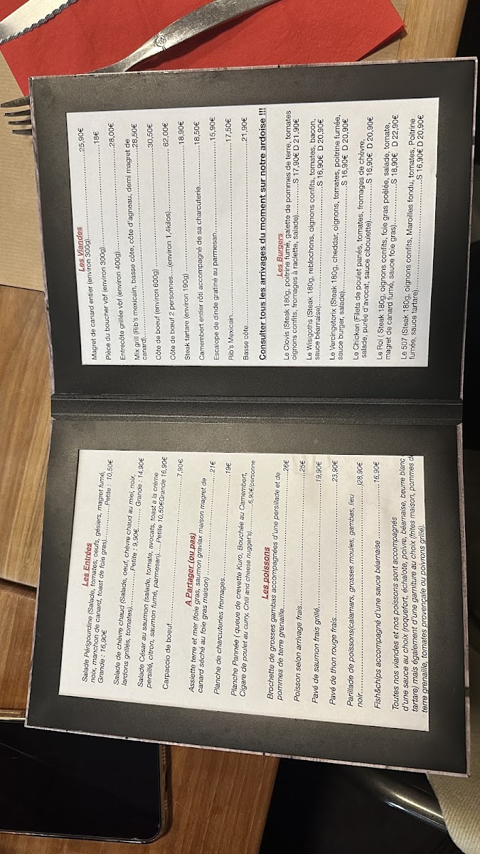 Menu Vercingetorix Grill-8